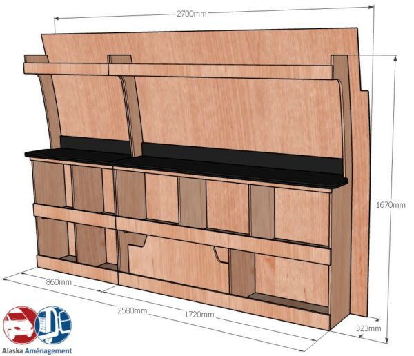 Sprinter III L3H2 – 43S – ETAD104 COTES - Aménagement Utilitaire Île-de-France & Livraison