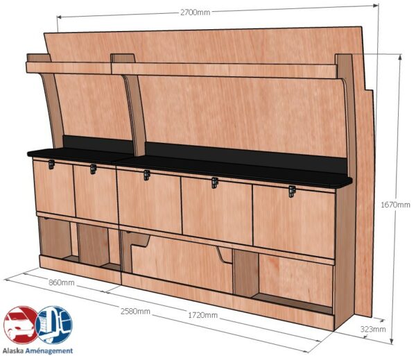 Sprinter III L3H2 – 43S – ETAD105 COTES - Aménagement Utilitaire Île-de-France & Livraison