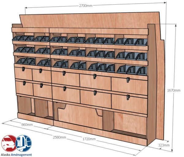 Sprinter III L3H2 – 43S – KRD102 COTES - Aménagement Utilitaire Île-de-France & Livraison
