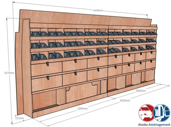 Sprinter III L3H2 – 43S – KRG002 COTES - Aménagement Utilitaire Île-de-France & Livraison