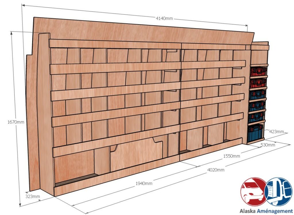 Sprinter III L3H2 – 43S – KRMG COTES - Aménagement Utilitaire Île-de-France & Livraison