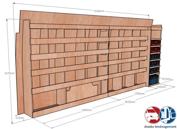 Sprinter III L3H2 – 43S – KRMG COTES - Aménagement Utilitaire Île-de-France & Livraison