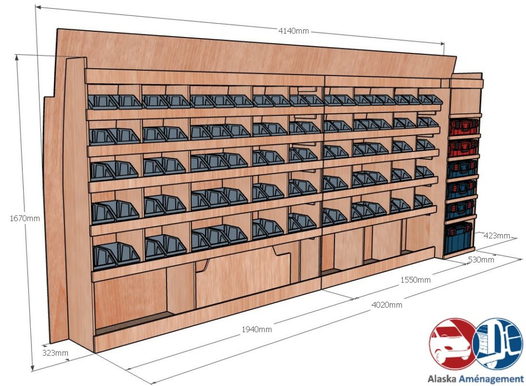 Sprinter III L3H2 – 43S – KRMG001 COTES - Aménagement Utilitaire Île-de-France & Livraison