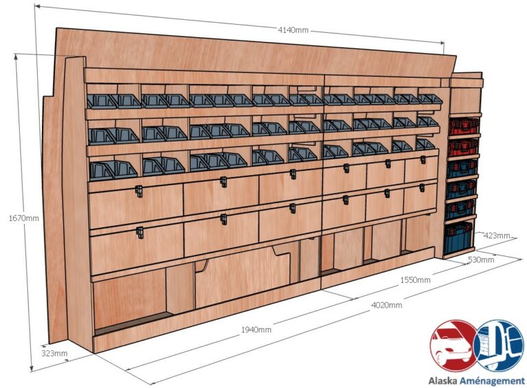 Meuble latéral Gauche KRMG002-N - vue 3