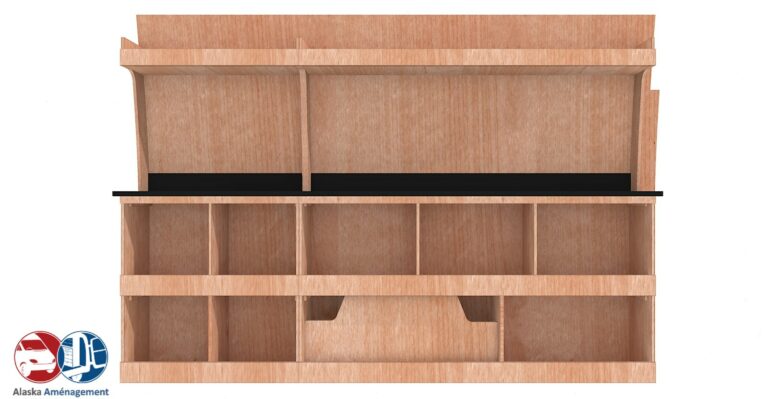 Etabli latéral Droite ETAD104-N - vue 2