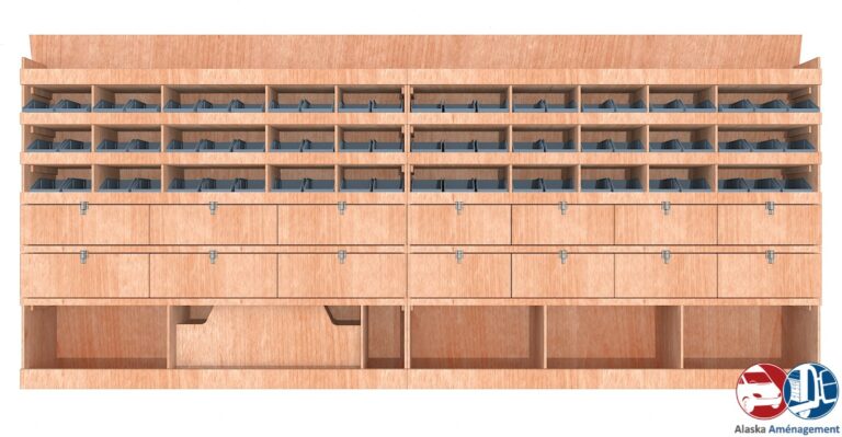 Meuble latéral Gauche KRG002-N - vue 2