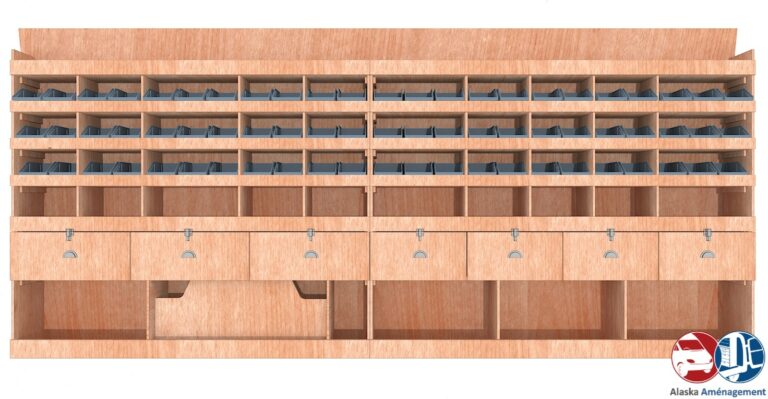 Meuble latéral Gauche KRG004-N - vue 2