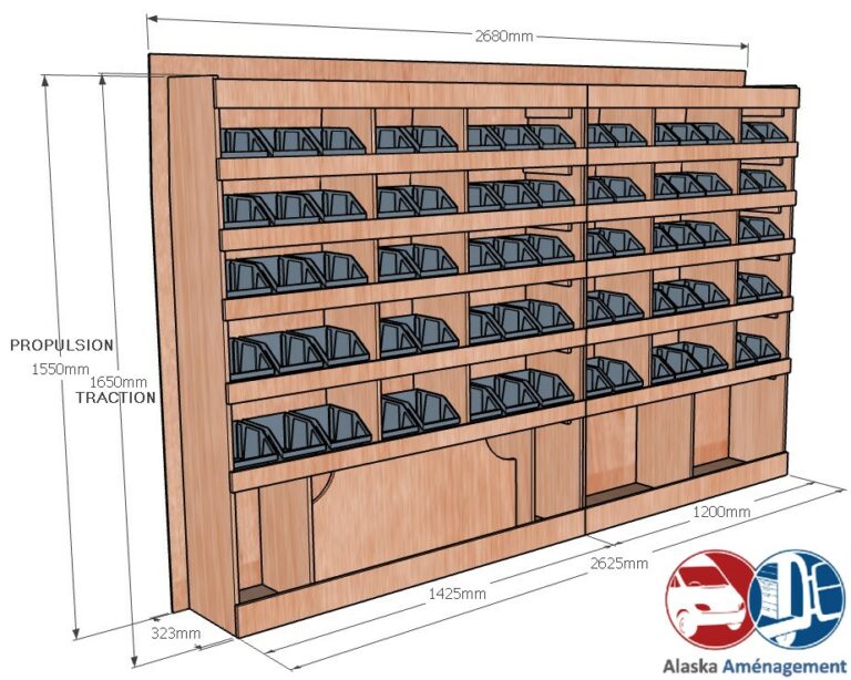 Meuble latéral Gauche KRG001-N - vue 3