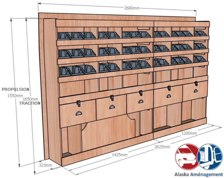 Meuble latéral Gauche KRG004-N - vue 3