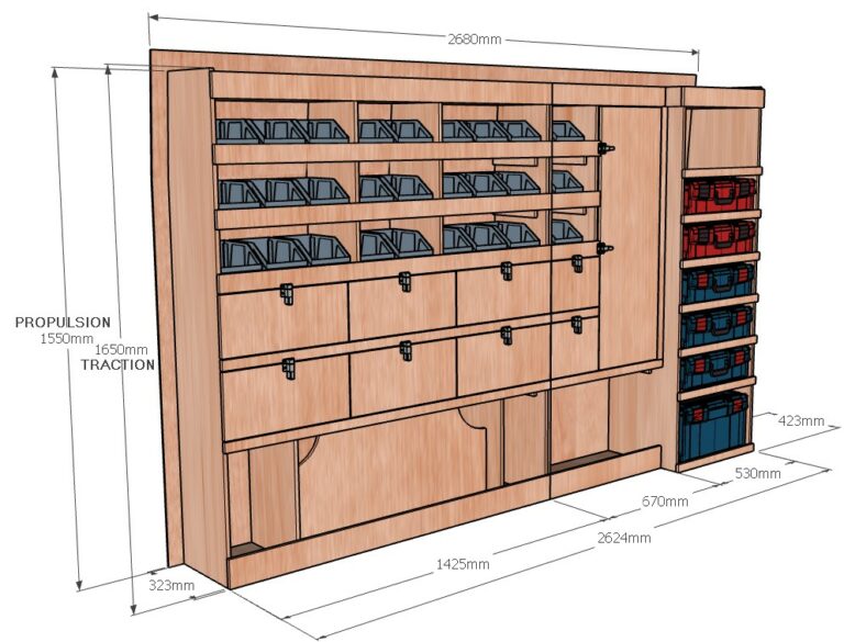 Meuble latéral Gauche KRMG003-N - vue 3