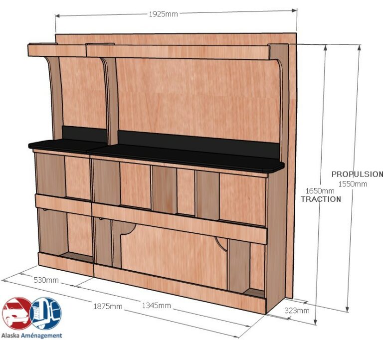 Etabli latéral Droite ETAD104-N - vue 3