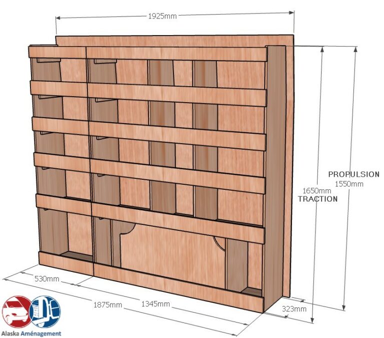 Meuble latéral Droite KRD-N - vue 3