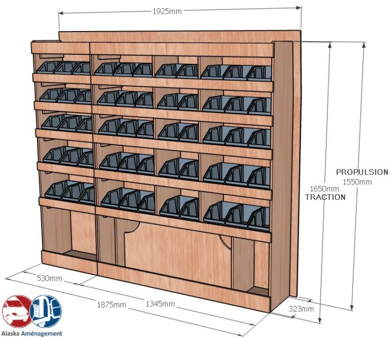 Meuble latéral Droite KRD101-N - vue 3