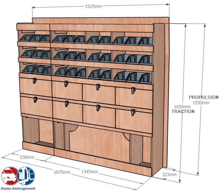 Meuble latéral Droite KRD102-N - vue 3