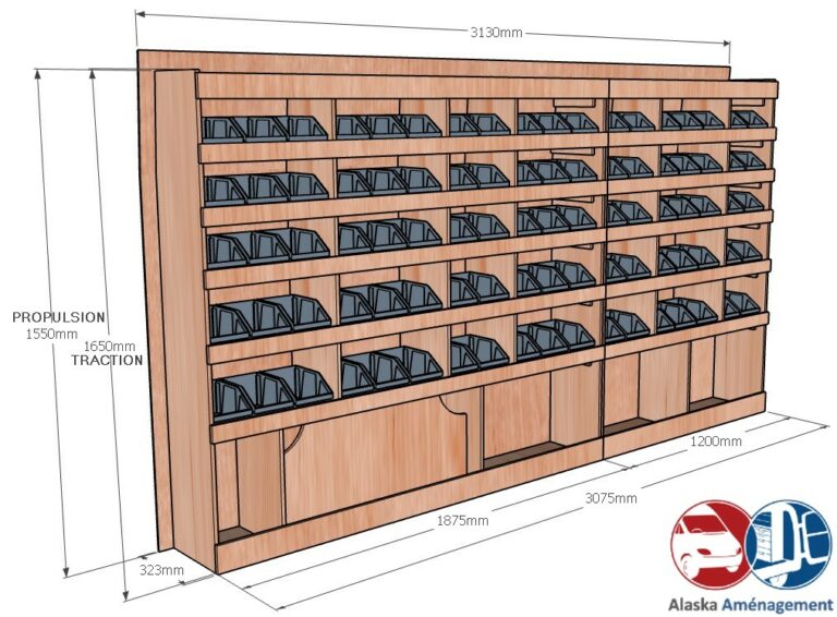 Meuble latéral Gauche KRG001-N - vue 3