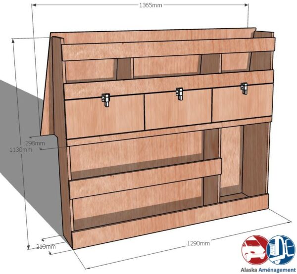 BERLINGO III L1 APL KRG002 COTES - Aménagement Utilitaire Île-de-France & Livraison