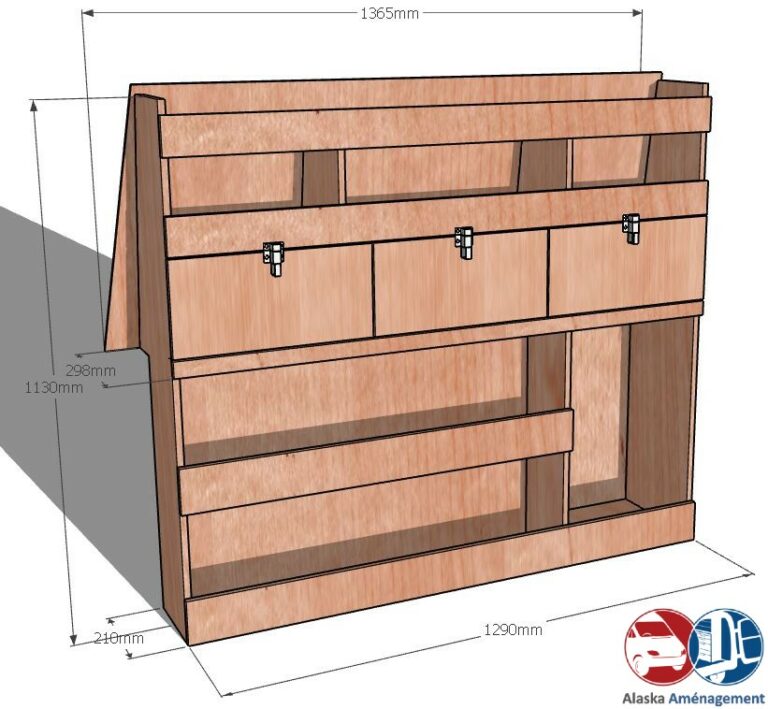 Meuble latéral Gauche KRG002-N - vue 3