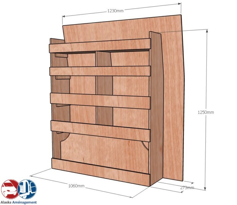 Meuble latéral Droite KRD-N - vue 3