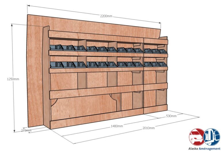 Meuble latéral Gauche KRG001-N - vue 3