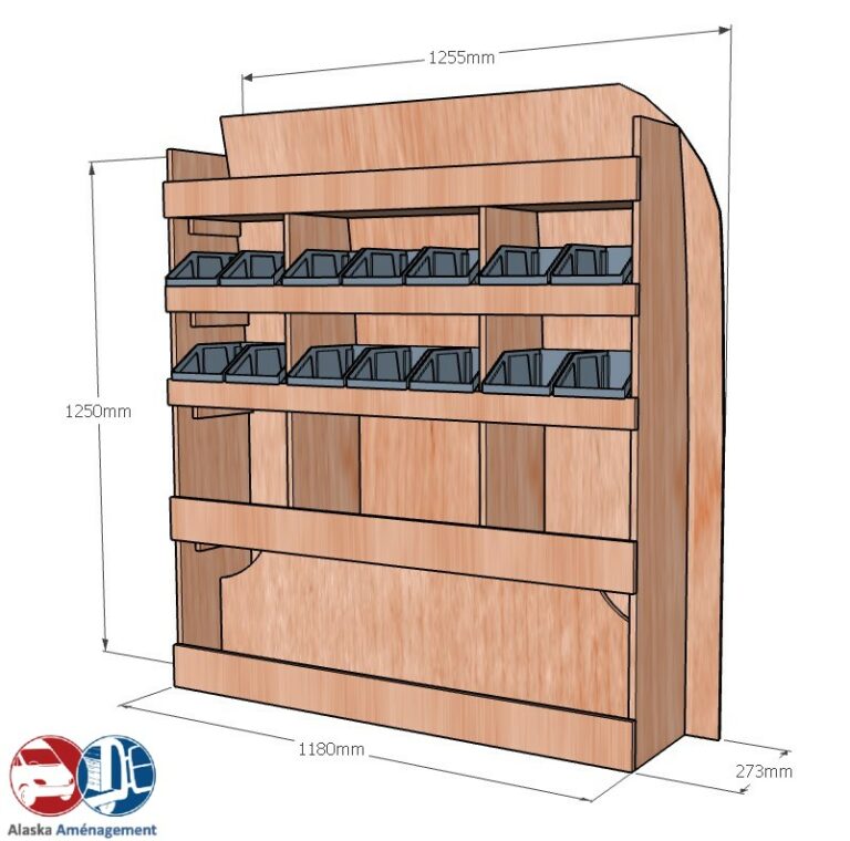 Meuble latéral Droite KRD101-N - vue 3