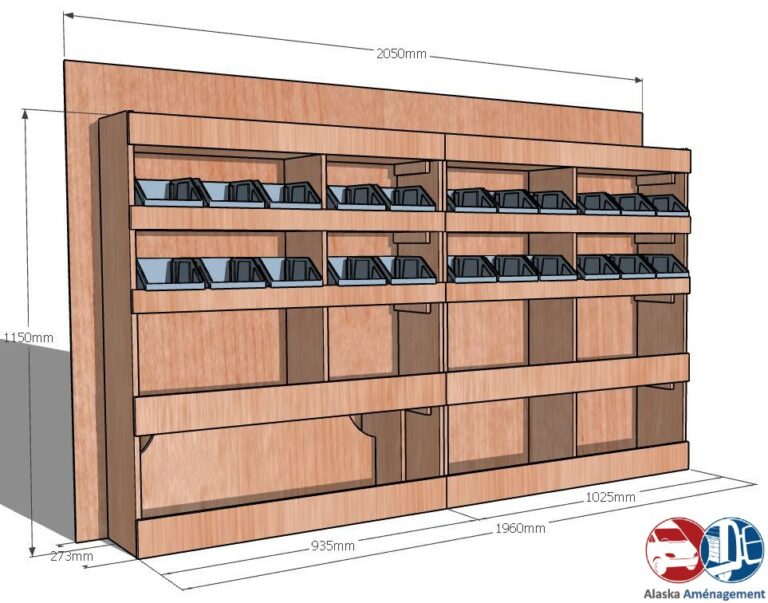 Meuble latéral Gauche KRG001-N - vue 3