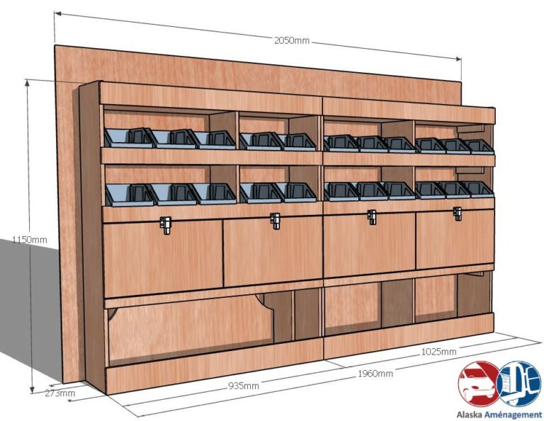 Meuble latéral Gauche KRG002-N - vue 3