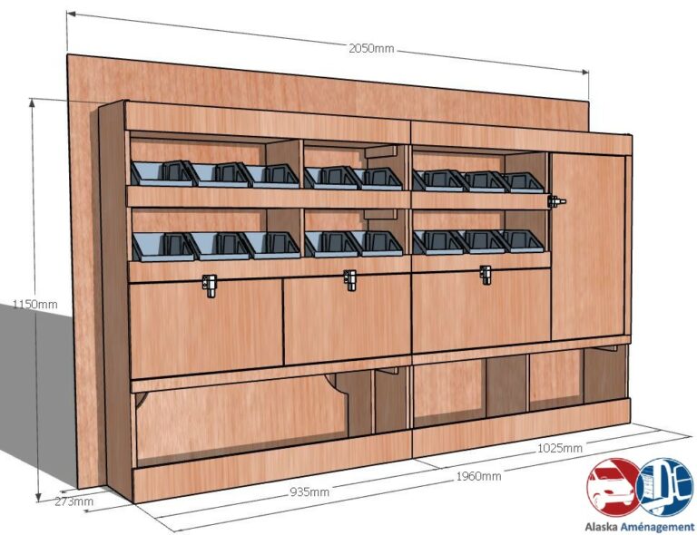 Meuble latéral Gauche KRG003-N - vue 3