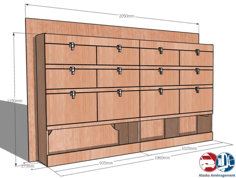 Meuble latéral Gauche KRG004-N - vue 3