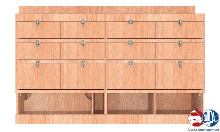 Meuble latéral Gauche KRG004-N - vue 2