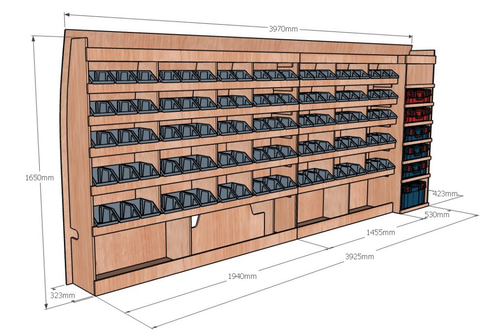 Master III L4H2 KRMG001 COTES - Aménagement Utilitaire Île-de-France & Livraison