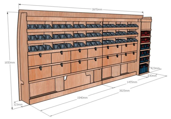 Master III L4H2 KRMG002 COTES - Aménagement Utilitaire Île-de-France & Livraison