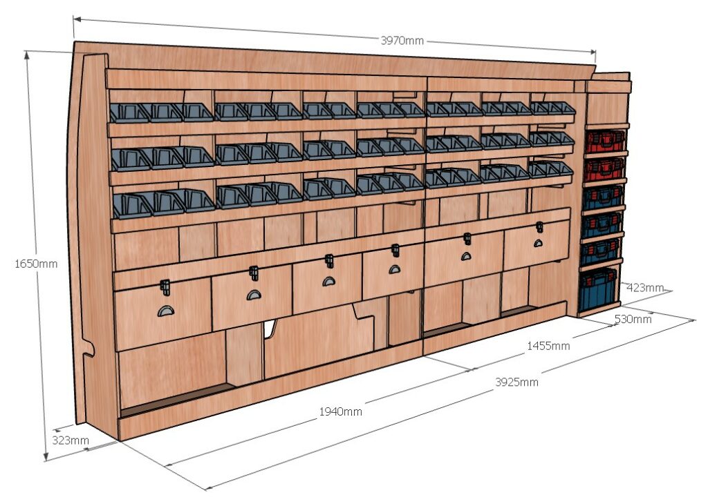 Master III L4H2 KRMG004 COTES - Aménagement Utilitaire Île-de-France & Livraison