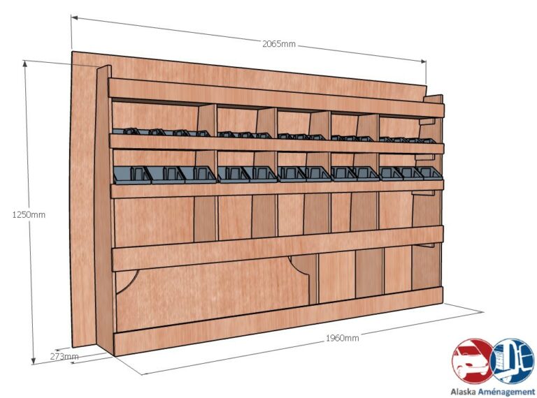 Meuble latéral Gauche KRG001-N - vue 3