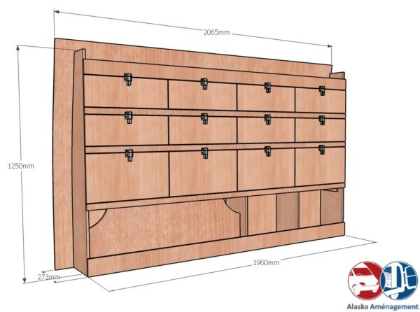 T6.1 L1H1 KRG004 COTES - Aménagement Utilitaire Île-de-France & Livraison