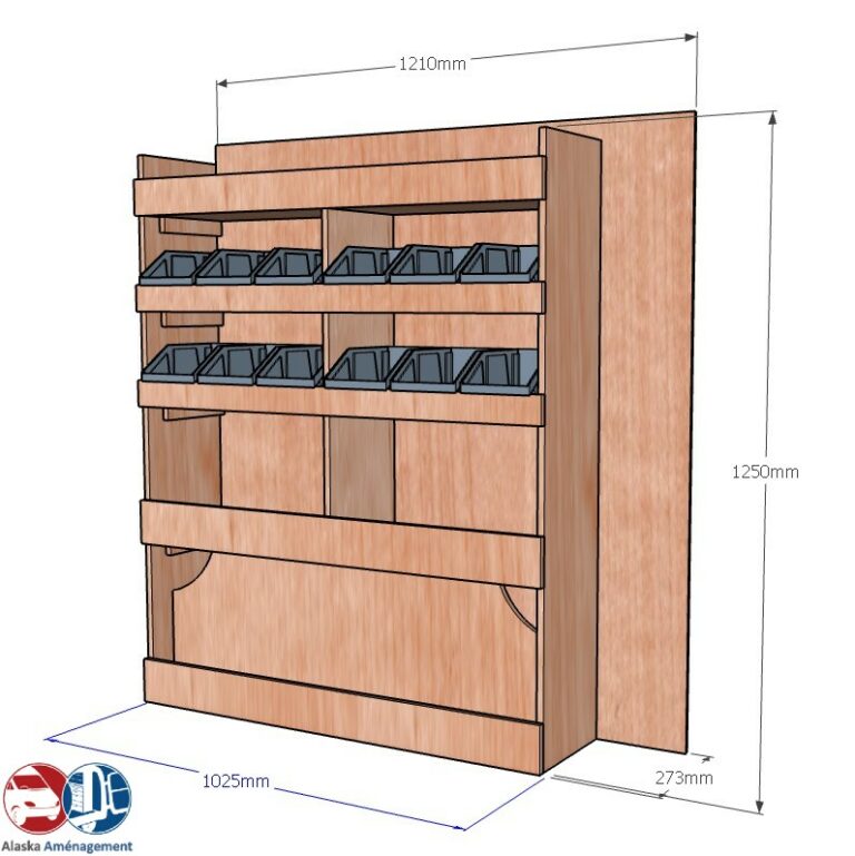 Meuble latéral Droite KRD101-N - vue 3