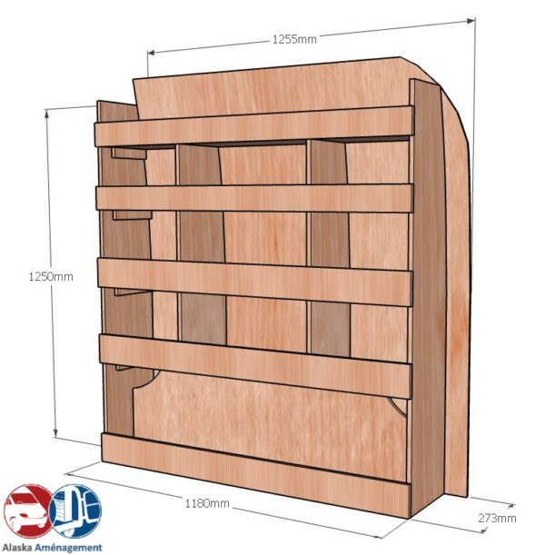 Custom II L1H1 KRD COTES - Aménagement Utilitaire Île-de-France & Livraison