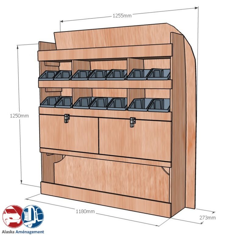Meuble latéral Droite KRD102-N - vue 3