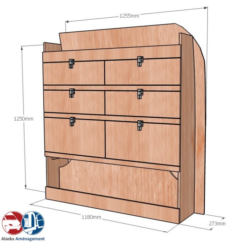 Meuble latéral Droite KRD103-N - vue 3