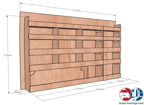 Custom II L1H1 KRG COTES - Aménagement Utilitaire Île-de-France & Livraison