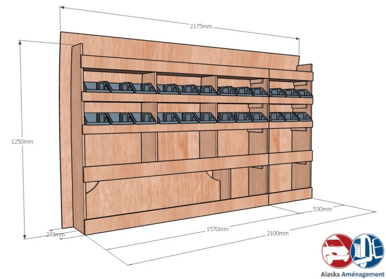 Meuble latéral Gauche KRG001-N - vue 3