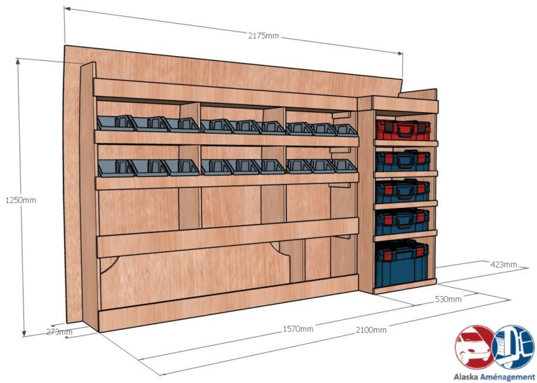 Meuble latéral Gauche KRMG001-N - vue 3