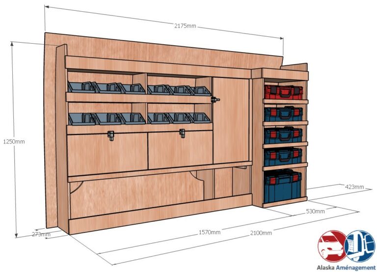 Meuble latéral Gauche KRMG003-N - vue 3