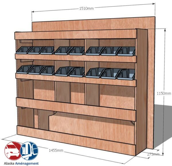 JUMPY III XL KRD101 cotes - Aménagement Utilitaire Île-de-France & Livraison