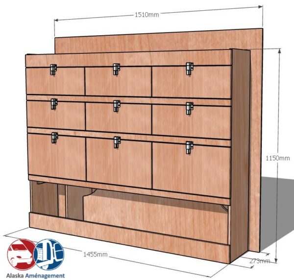 JUMPY III XL KRD103 cotes - Aménagement Utilitaire Île-de-France & Livraison