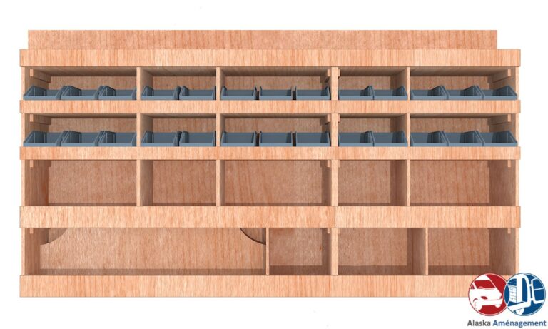 Meuble latéral Gauche KRG001-N - vue 2