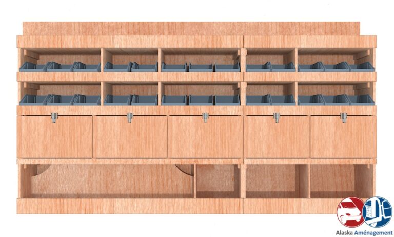 Meuble latéral Gauche KRG002-N - vue 2