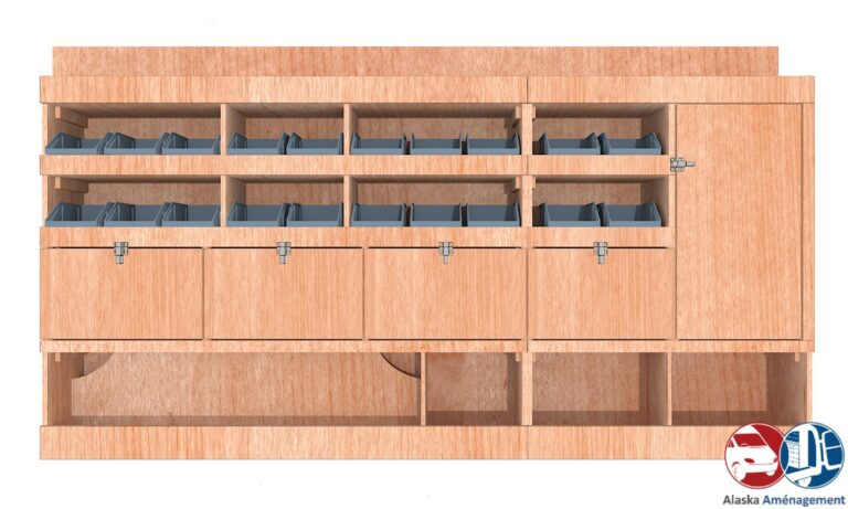 Meuble latéral Gauche KRG003-N - vue 2