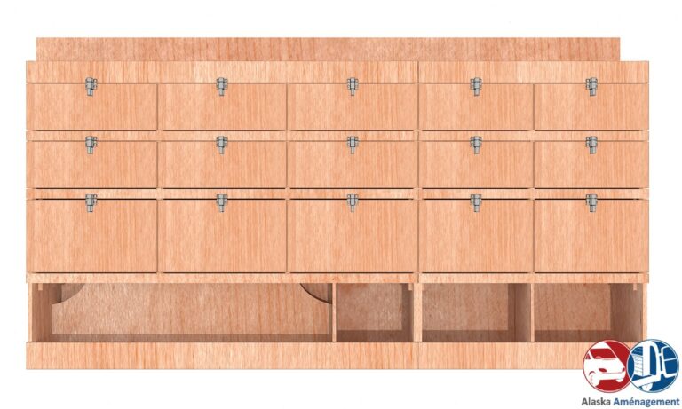 Meuble latéral Gauche KRG004-N - vue 2