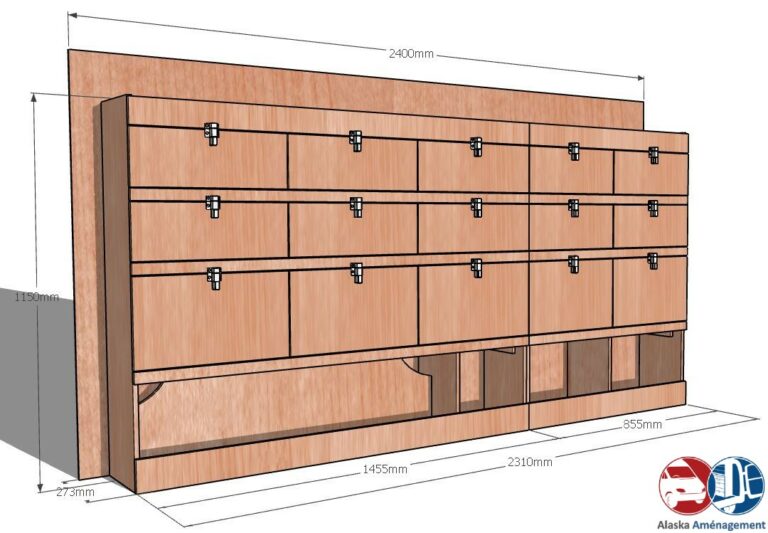 Meuble latéral Gauche KRG004-N - vue 3