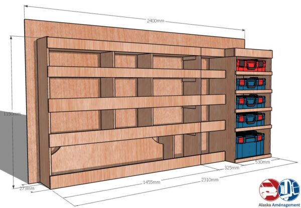 JUMPY III XL KRMG cotes - Aménagement Utilitaire Île-de-France & Livraison